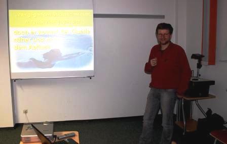 Vortrag in der Volkshochschule Chemnitz